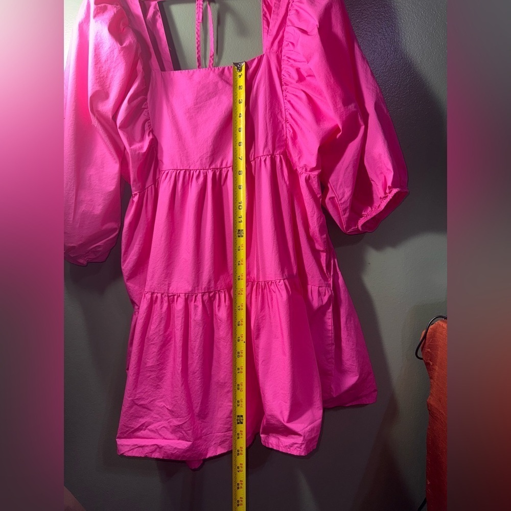 a new day Bright Pink Mini Dress - Picture 6 of 7